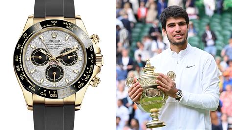 rolex wimbledon alcaraz|carlos djokovic rolex.